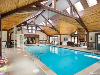 Indoor swimming pool soars above all others