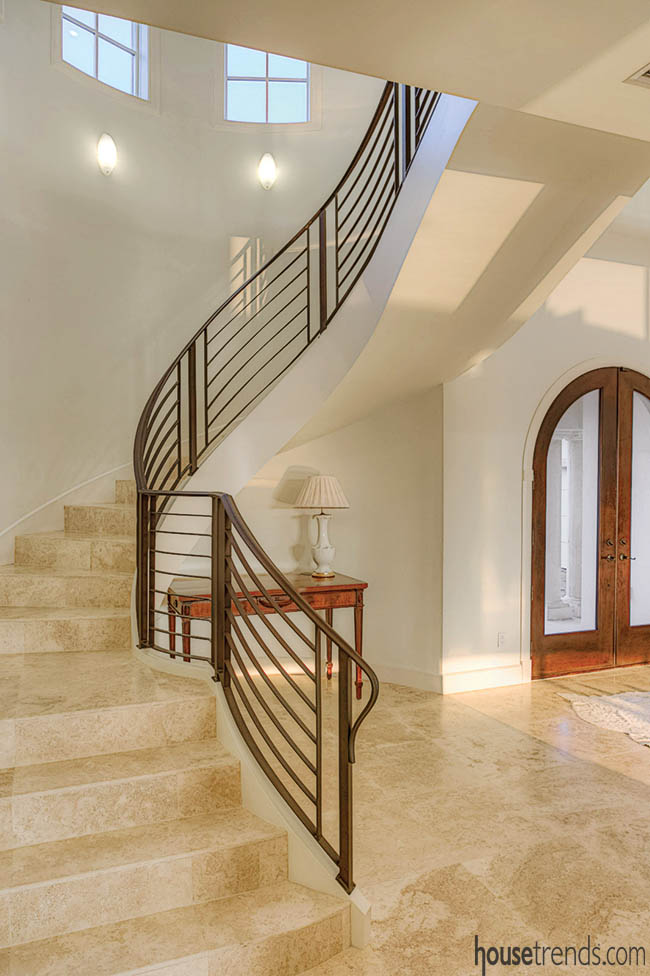 Renovation introduces marble flooring