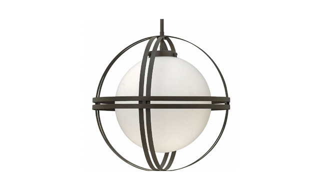 Chandelier adds a whimsical touch