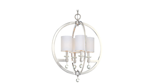 Pendant light brings two styles together