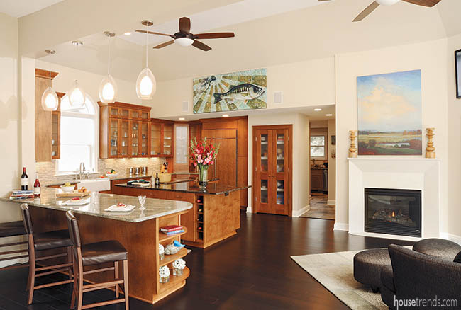 Personalize a standard kitchen design