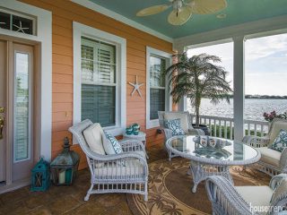 Front porch gets a spectacular view