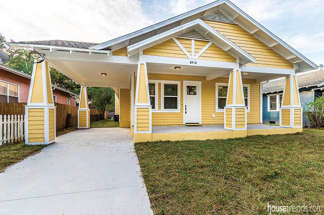 New Bungalow Offers Craftsman Charm