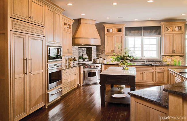 Modern kitchen design encourages socializing