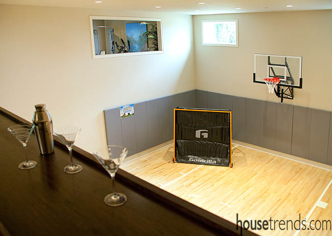 Basketball court design has the audience in mind