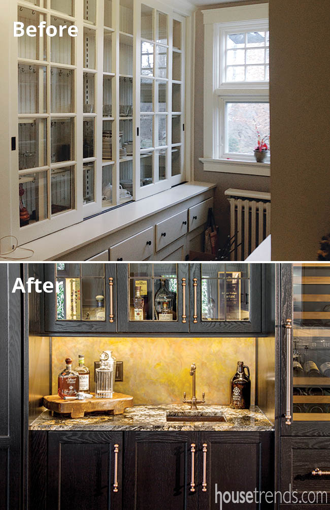 Bar area with a convenient location