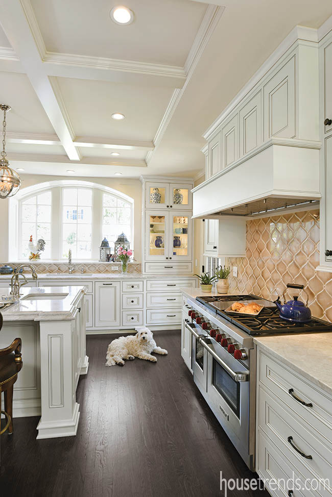 Kitchen remodeling plans introduce a bay window