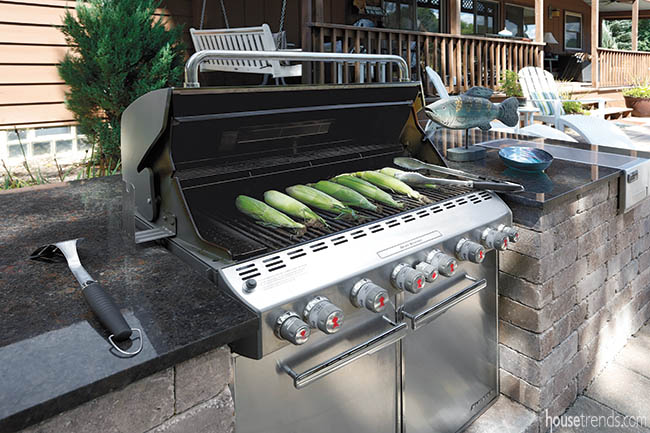 Side-by-side grills add ease to outdoor cooking