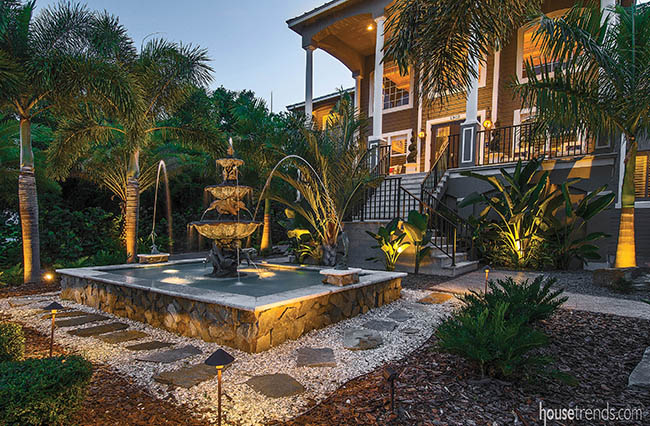 Decor helps to dress up a yard