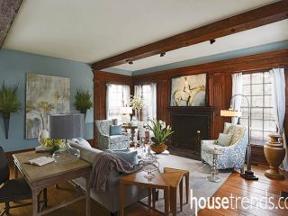 Living room from 2015 DPVA Designers' Show House & Gardens