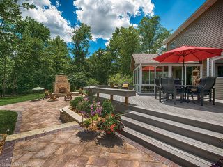 Backyard gathering spaces complement one another