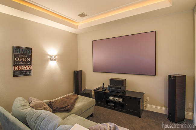 Media room design is an important element for many homeowners