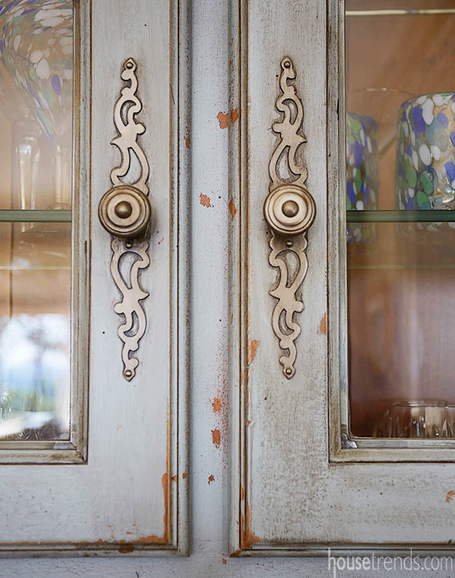 Cabinetry with a French country flair