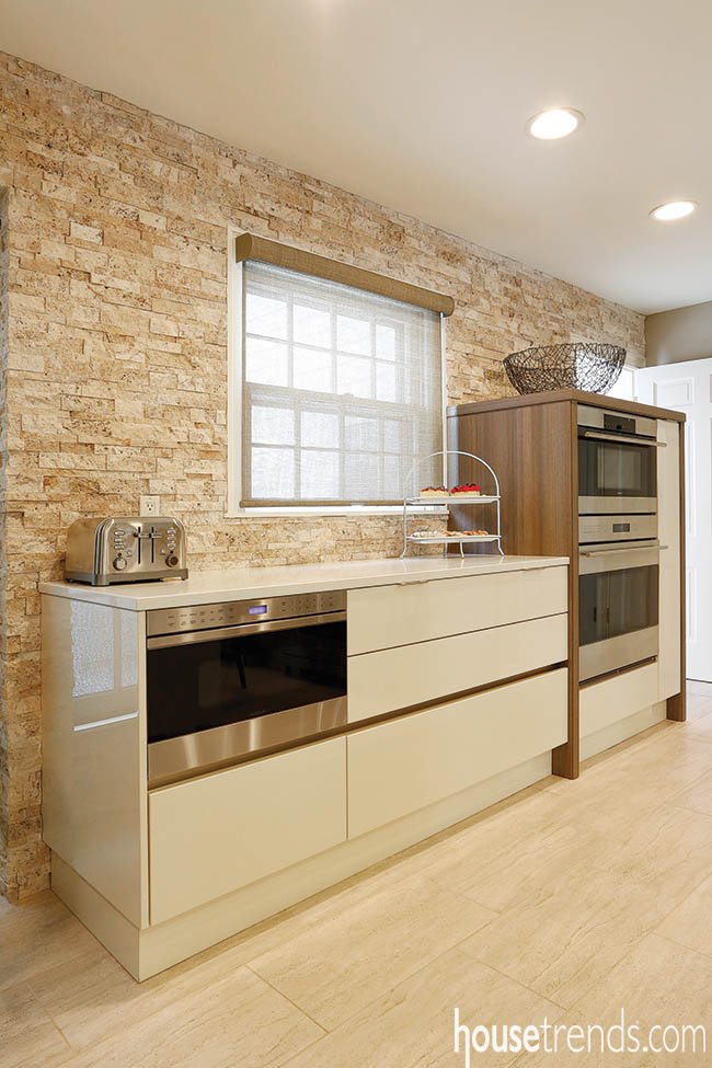 Kitchen appliances get spread out