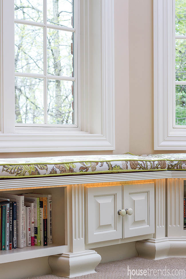 Fabric ties a bedroom design together