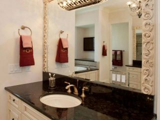 Bathroom project from Cincinnati Stoneworks