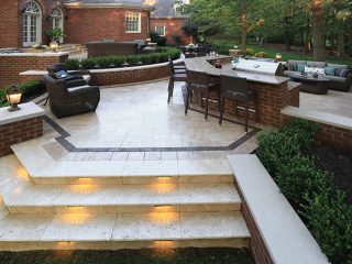 Boxwoods add boundaries to a back yard design