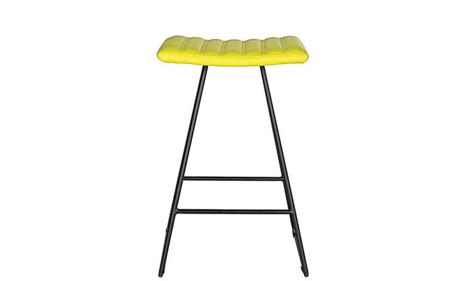 Counter stool adds fun pops of color