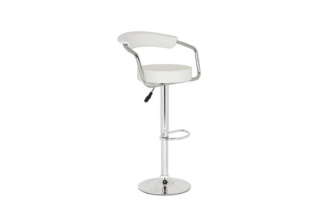 Retro bar stool with swivel