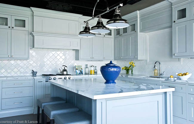 Tile shines in a kitchen design