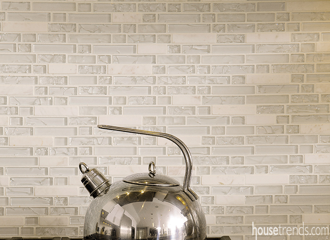 Backsplash plays it cool in the background