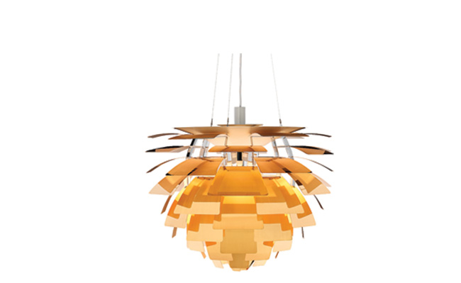 Chandelier gets an eye-pleasing shape