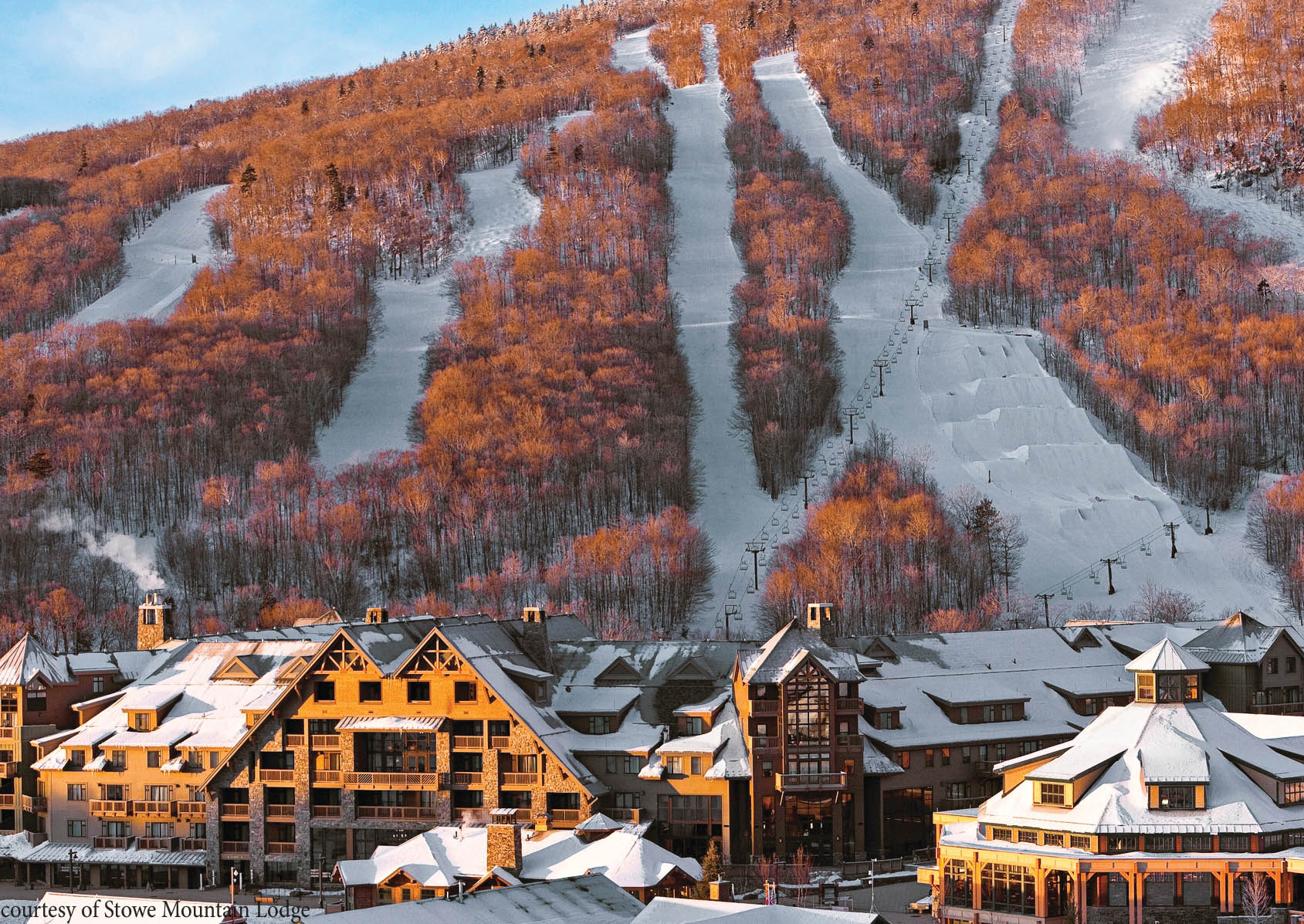 Lodge offers access to legendary ski resort