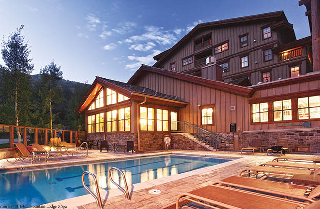 Spa offers a mountain getaway