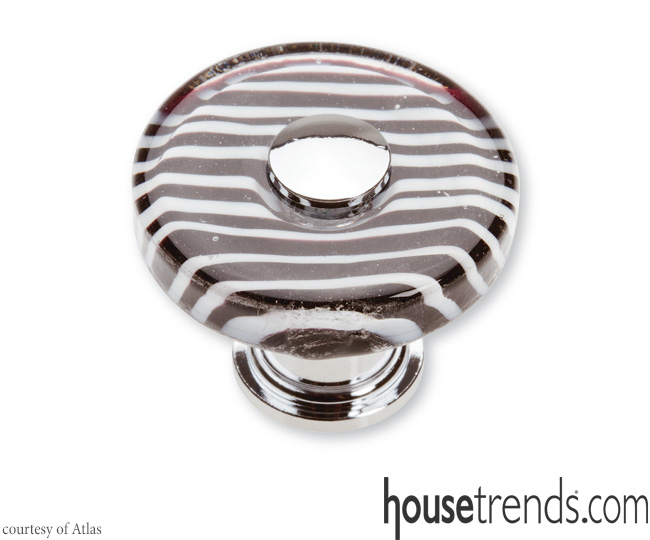 Bathroom hardware adds spunk