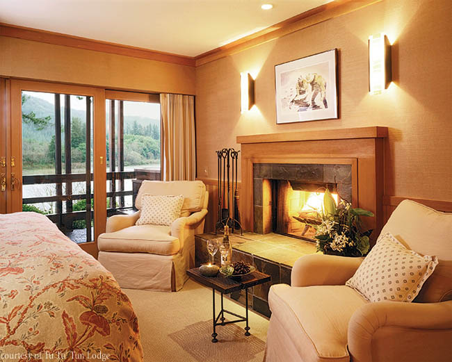 Lodge offers a cozy getaway