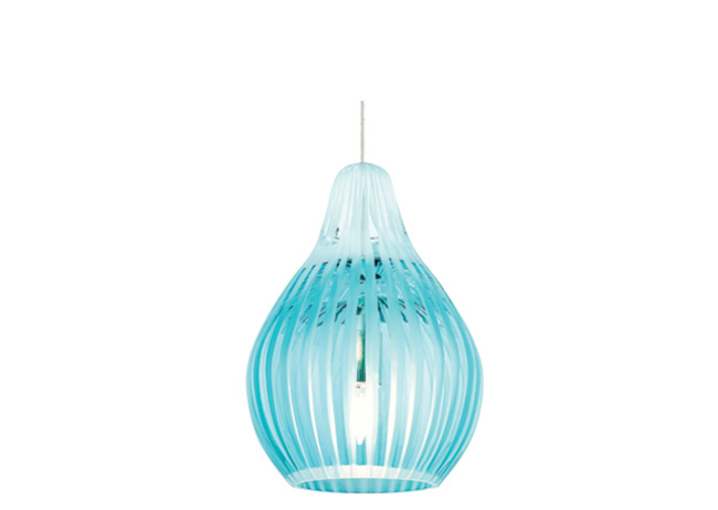Fun colors keep a pendant light exciting