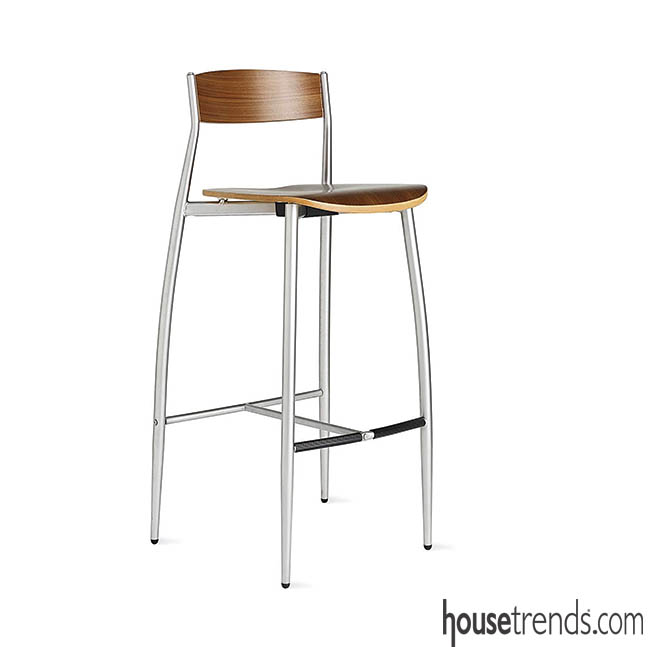 Barstools designed to think about the patron