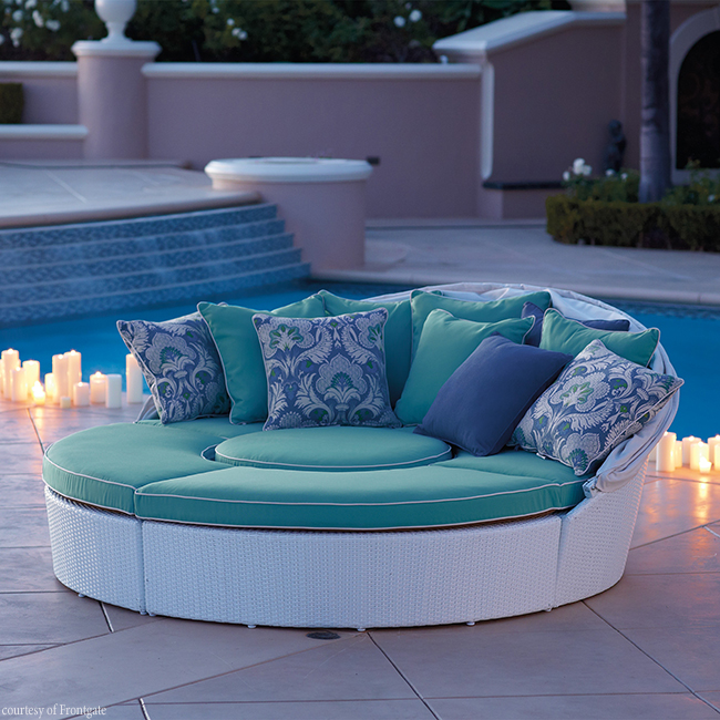 Lounger is perfect for one or a crowd
