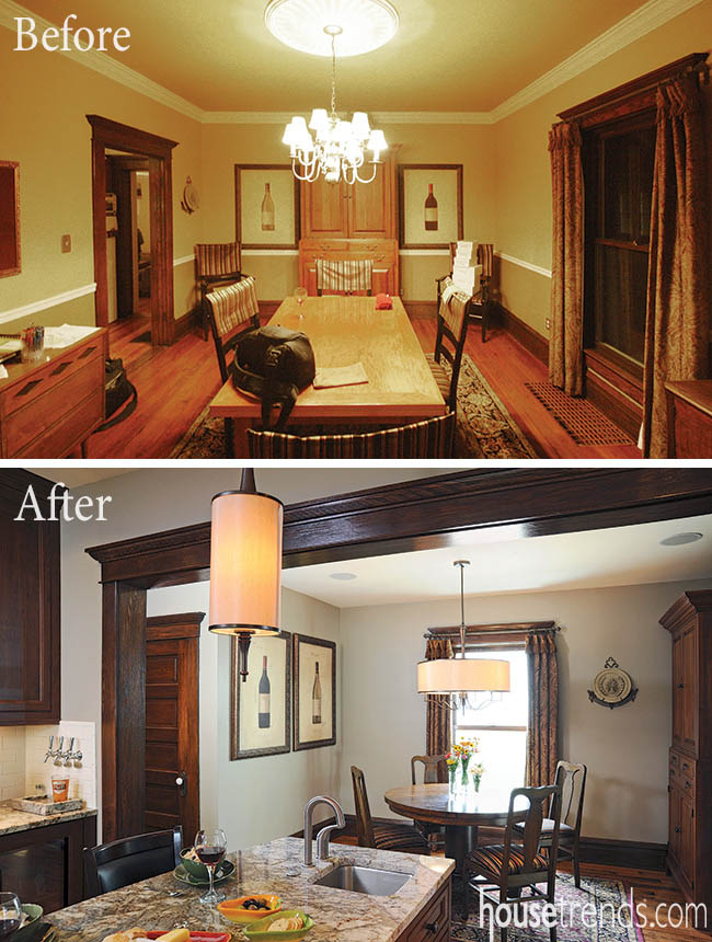 Dining room gets a new location