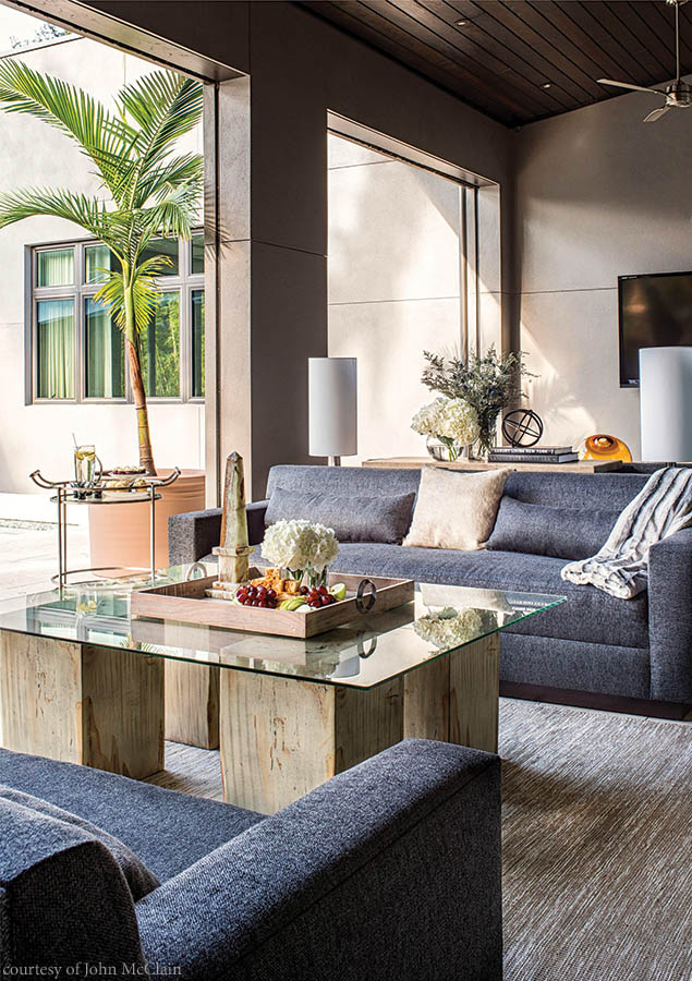 Outdoor living space by John McClain