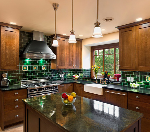 Arts and Crafts kitchen design