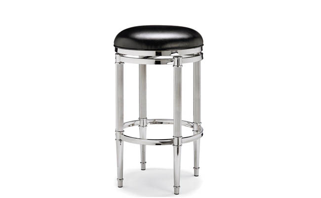 Bar stool blends traditional and contemporary