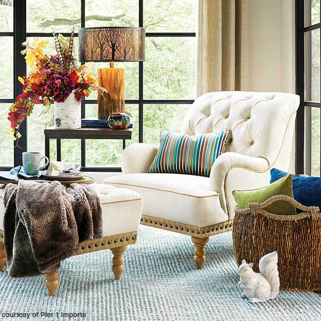 Pier one seersucker chair cheap