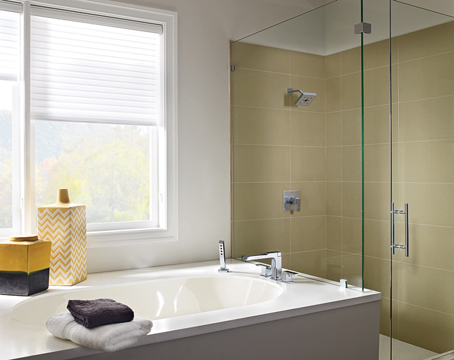 Bathtub design is sleek and savvy