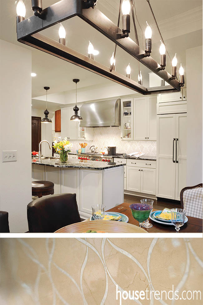 Backsplash provides a cultural twist