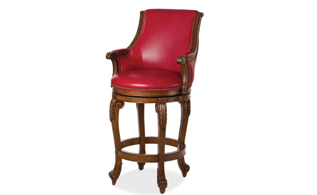 Regal bar stool for bar or counter