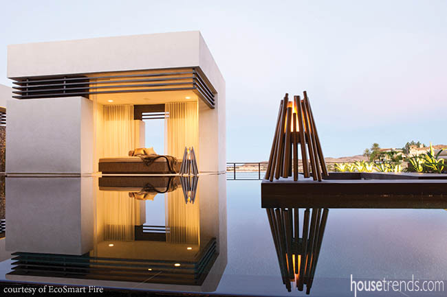 Fire pit designs vary to complement any space