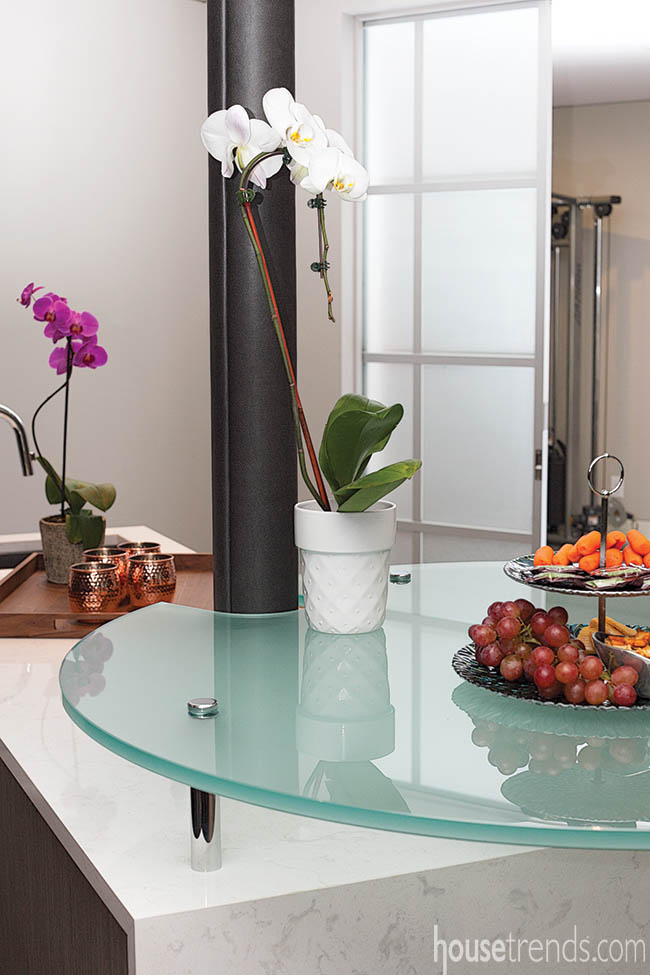 Lower level is the perfect entertaining space