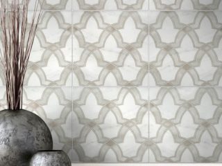 Tile with a calming design