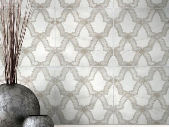 Tile with a calming design