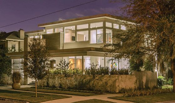 Home design takes advantage of the surroundings