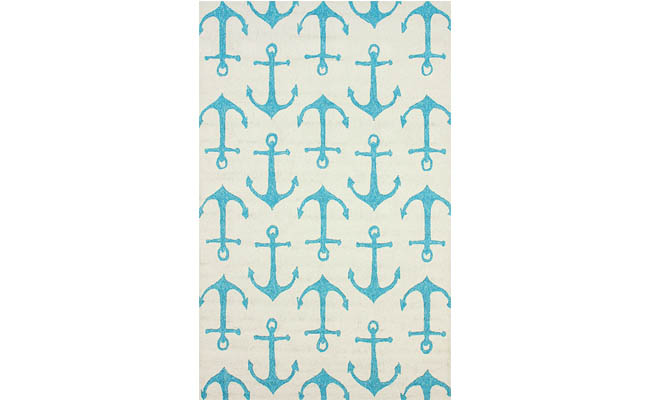 Patterned rug perfect for the indoors or out