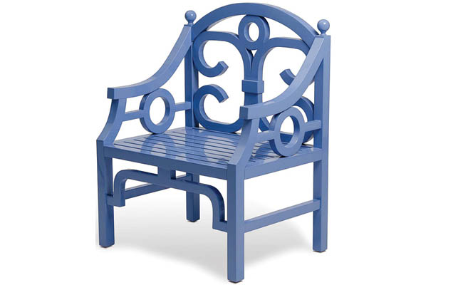 Charming chair design perfect for a patio