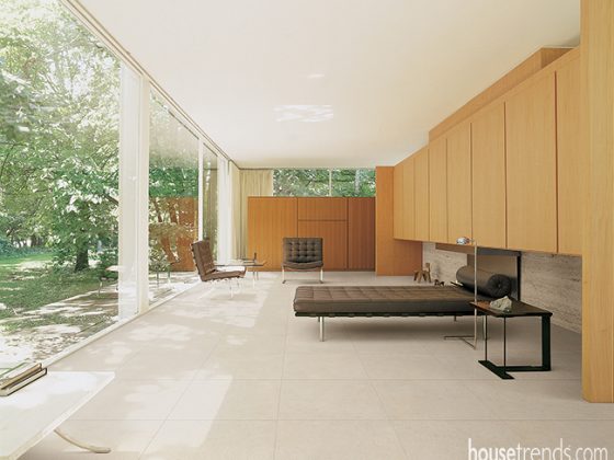Tile patterns mimic other materials