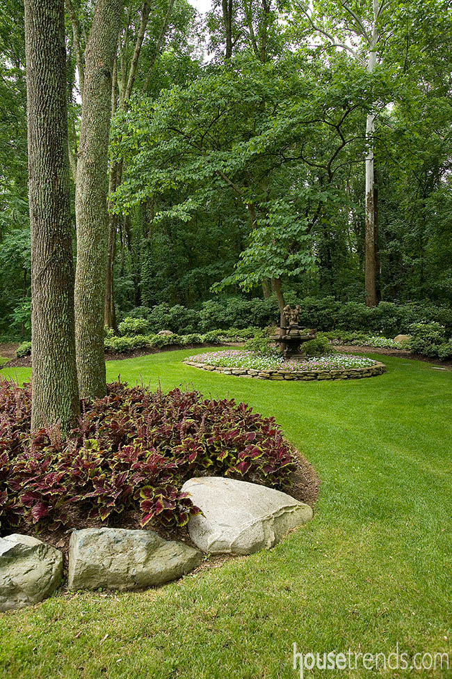 Annuals flourish in the summer months